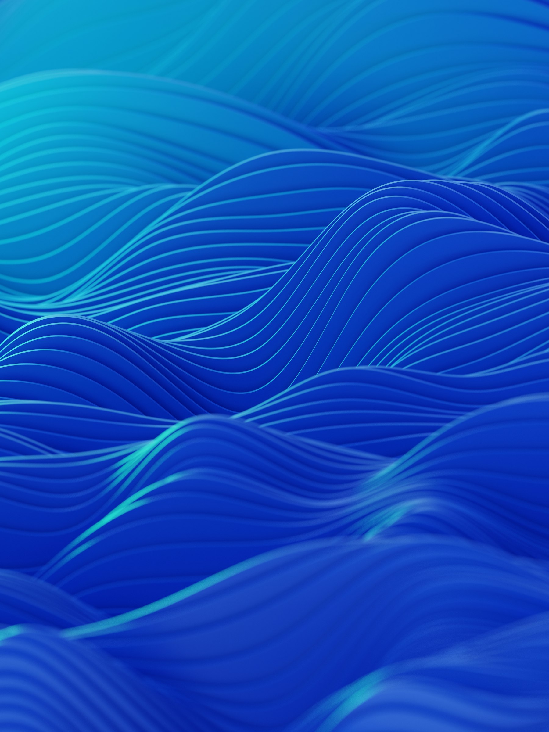 Soft abstract folds of color